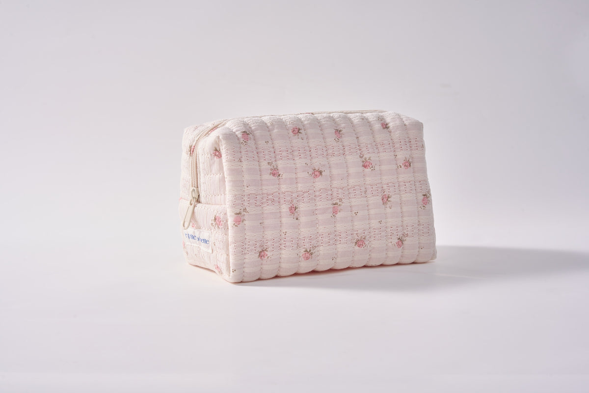 Vintage Rose XL Pouch by Le Petite Pochette