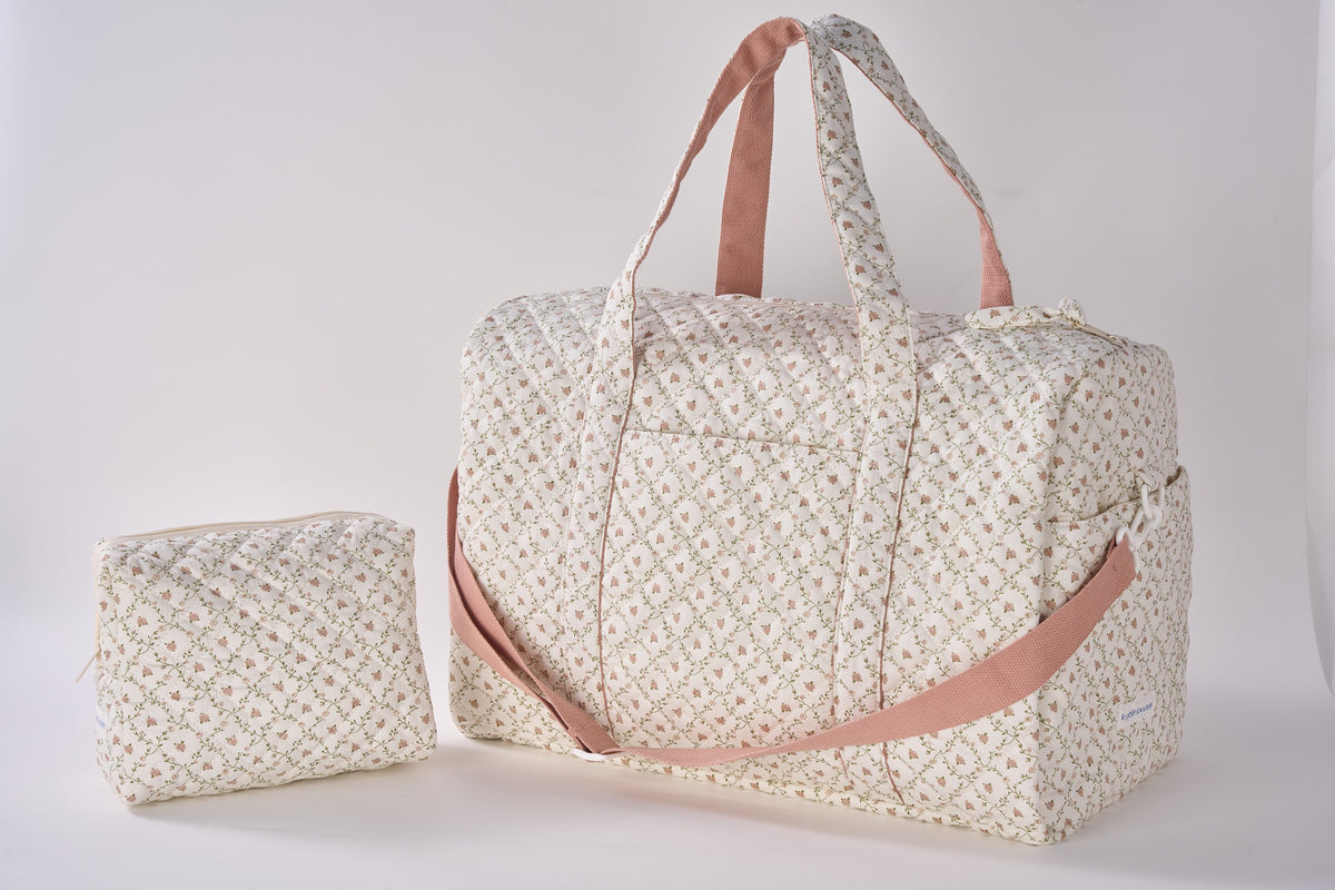 Lace Duffle + Pouch by Le Petite Pochette