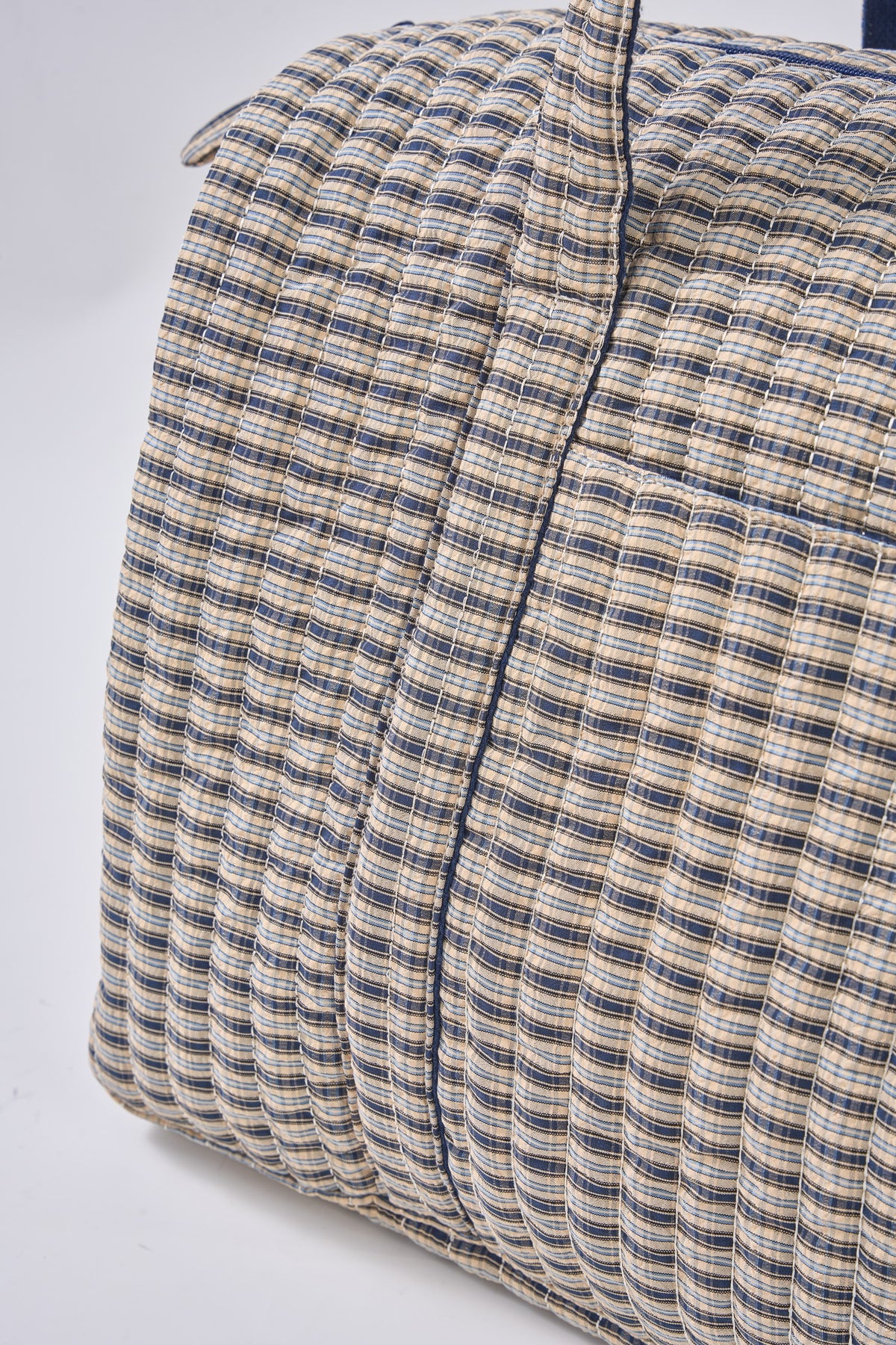 Plaid Weekender Tote by Le Petite Pochette