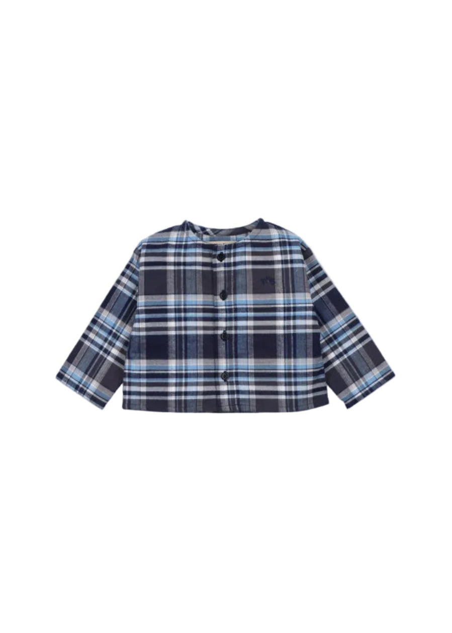 Dallas Baby Shirt in Dallas Check