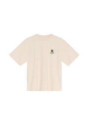 TNS Logo T-Shirt in Whisper White Melange