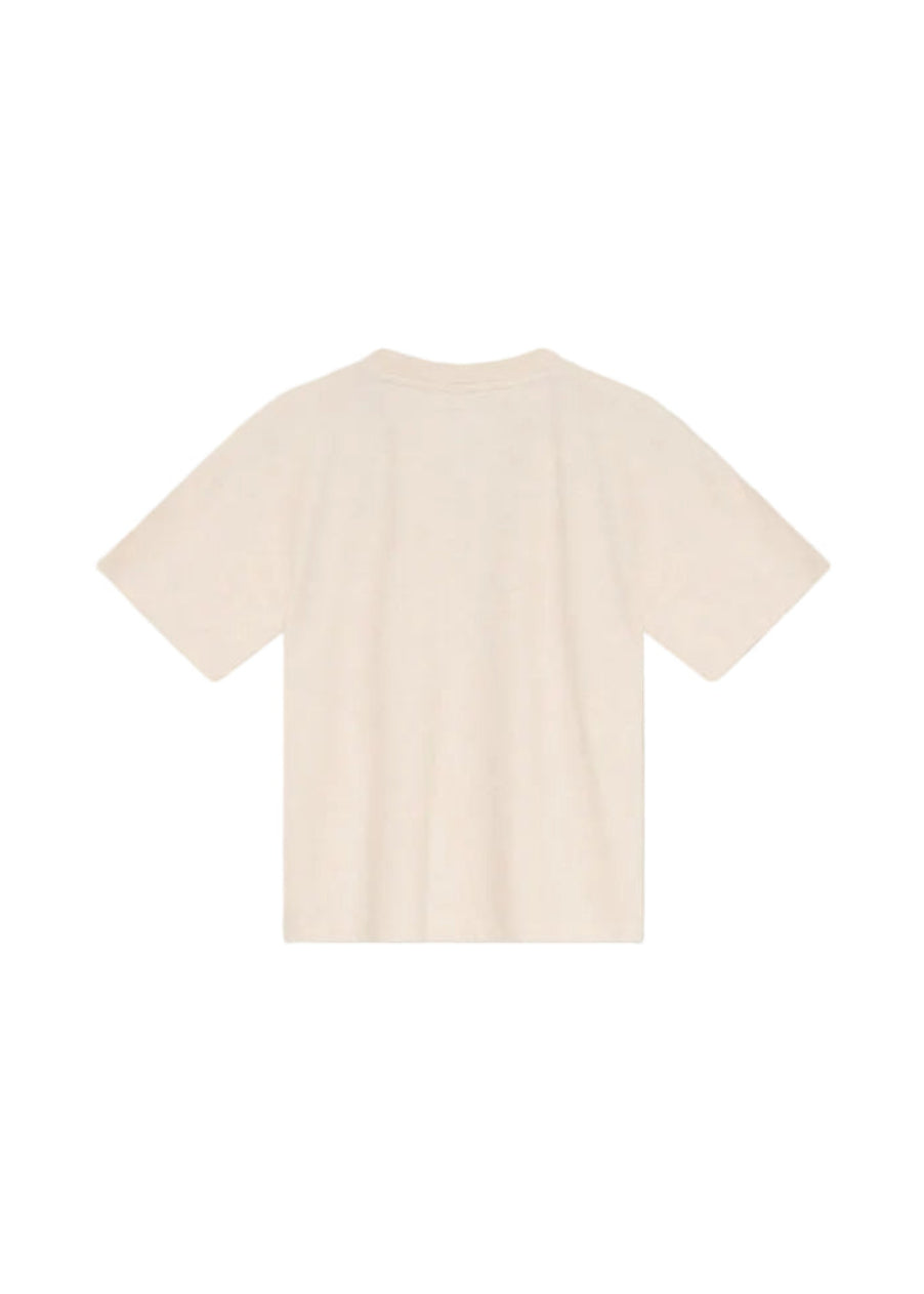 TNS Logo T-Shirt in Whisper White Melange