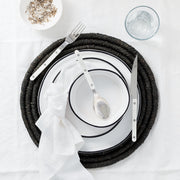 White Bistro 5-Piece Flatware Set