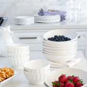 White Ceramic Latte Bowl