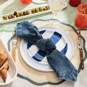 White Ceramic Olive Serving Tray