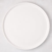 White Ceramic Round Pizza Serving Platter