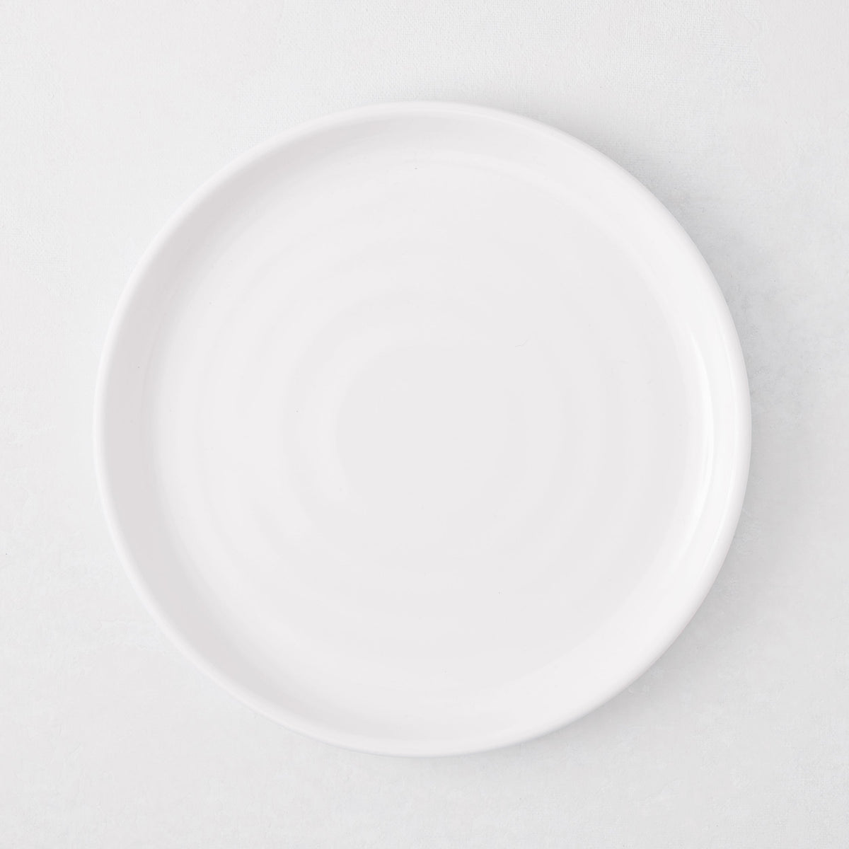 White Outdoor Melamine Salad Plate