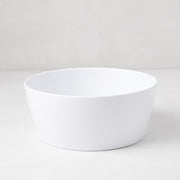 White Outdoor Melamine Serving Bowl