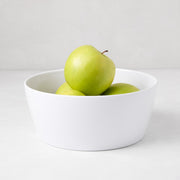 White Outdoor Melamine Serving Bowl