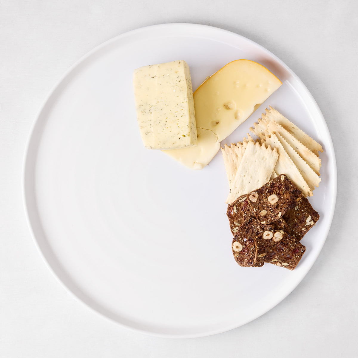 White Outdoor Melamine Serving Platter
