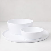 White Outdoor Melamine Serving Platter
