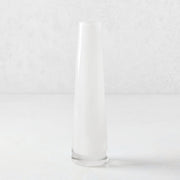 White Solifleur Large Glass Bud Vase