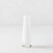 White Solifleur Small Glass Bud Vase
